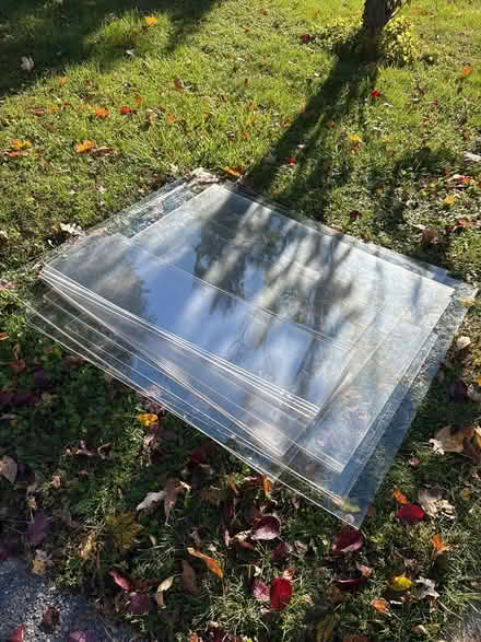 Photo of free CURB ALERT: Plexiglas sheets (Queensway Terrace South) #1