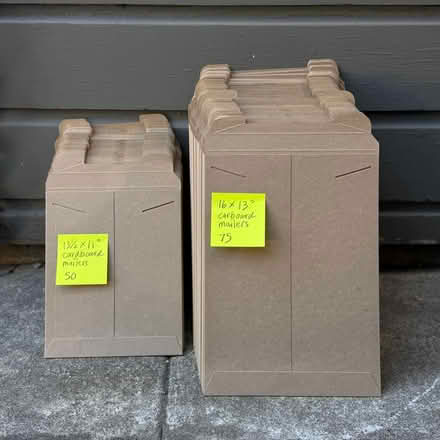 Photo of free cardboard boxes & sleeves (Lower Haight) #3