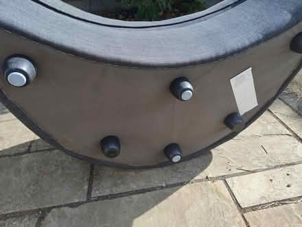 Photo of free Crescent footstool (Near Biggleswade, SG18) #2