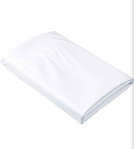 Photo of Twin White Flat sheet (Boardwalk) #2