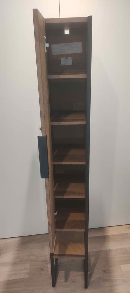 Photo of free Storage cabinet with shelves and mirror (Latimer Road W12) #2