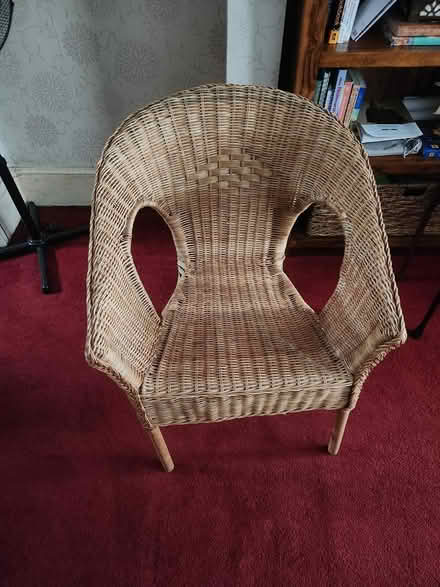 Photo of free Rattan chair (Turnpike lane N15) #1