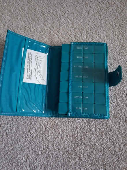 Photo of free 7 Day Tablet Organiser (Northcourt OX14) #1