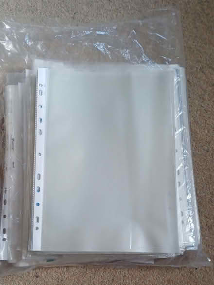 Photo of free Bag of Assorted A4 Plastic Pockets (Cranbourne RG21) #1