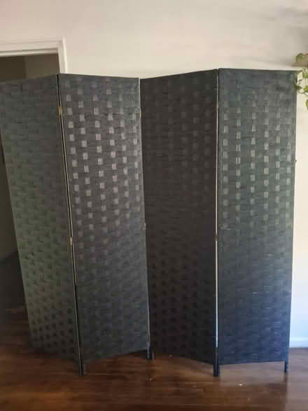 Photo of free Black Room Divider (Ditmars Park Brooklyn) #1