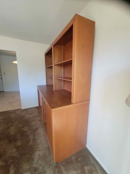 Photo of free Mid century modern mahogany hutch (San luis obispo) #2