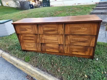 Photo of free Curb Alert Wooden dresser (402 W. Poplar Rd., Sterling) #3