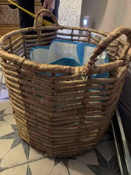 Photo of free Large log basket -50cm (Amble NE65) #1