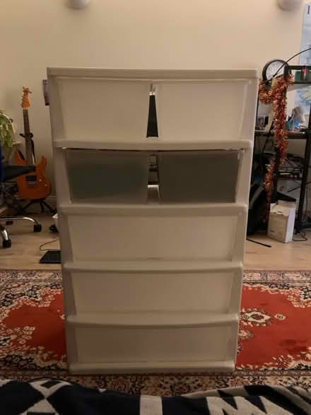Photo of free Plastic storage shelve unit (Preston Park area BN1) #4