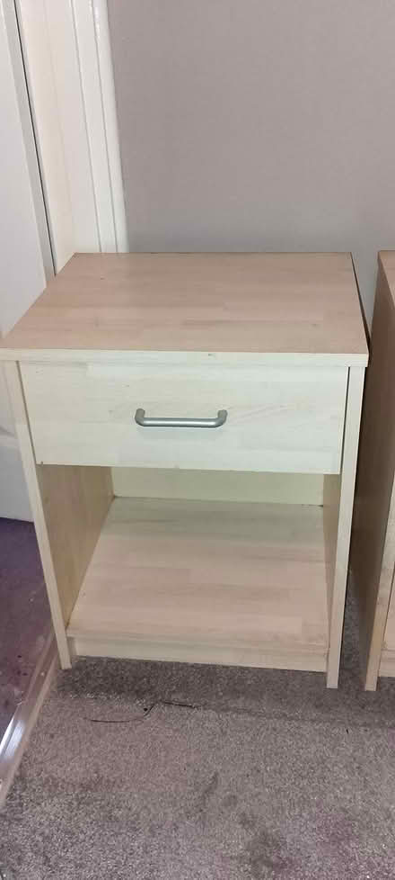 Photo of free 2 x bedside cabinets (Pontefract WF8) #3