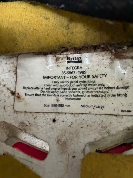 Photo of free Bike helmet (Hitchin SG4) #3