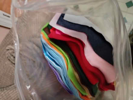 Photo of free Large bag of crafting felt (Grantham NG31) #1