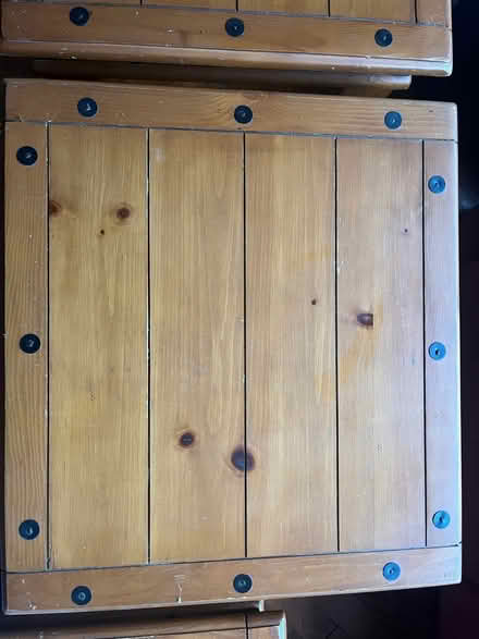 Photo of free 2 solid wood coffee tables (Wallasey CH45) #2