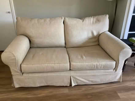 Photo of free Multiyork sofa, chair & footstool (Laughton CH43) #1