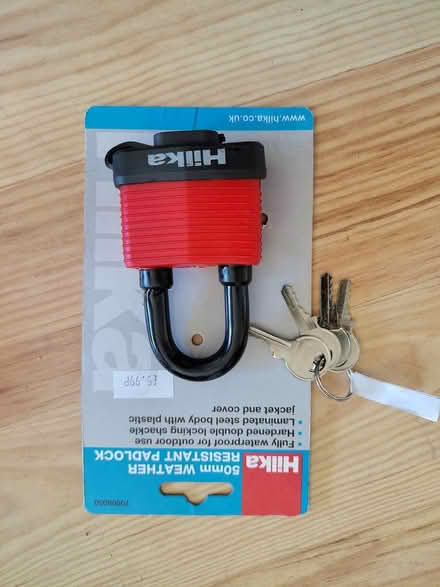 Photo of free Padlock (Pipers Ash CH2) #1