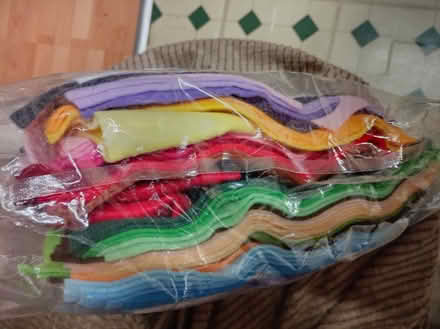 Photo of free Large bag of crafting felt (Grantham NG31) #2