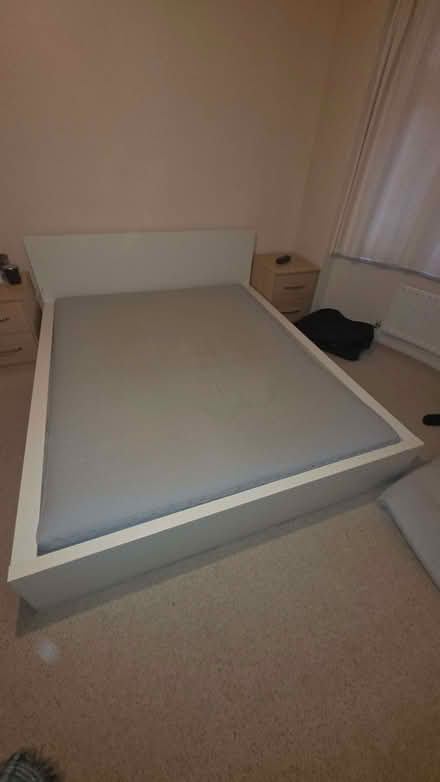 Photo of free Ikea malm bed - mattress included (Wigston LE18) #1