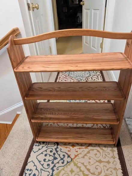 Photo of free Skinny wood shelf (Columbia Heights) #1
