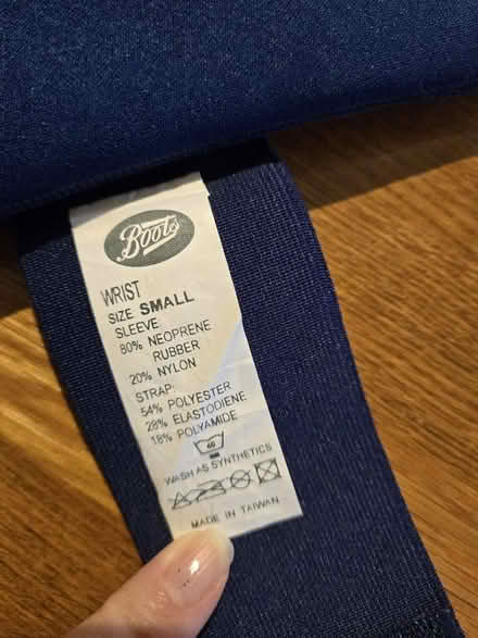 Photo of free Small wrist support (Kingsway BA2) #3