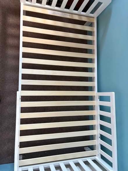 Photo of free White toddler bed (Bedford Rd SG5) #4