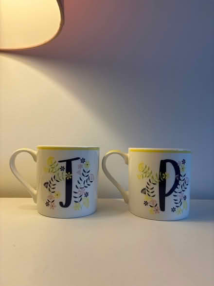 Photo of free NEXT initial mugs (Poynton Sk12 1qb) #1