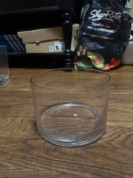 Photo of free Round Glass Planter (Clason Point Bronx NY) #1