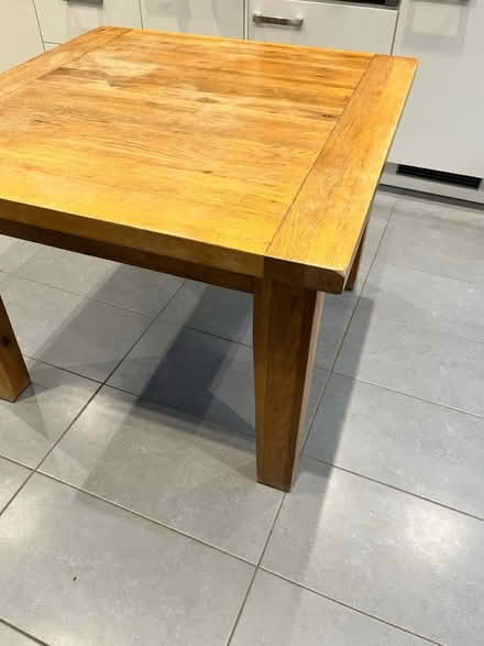 Photo of free Square solid wood table (High Wycombe HP11) #3