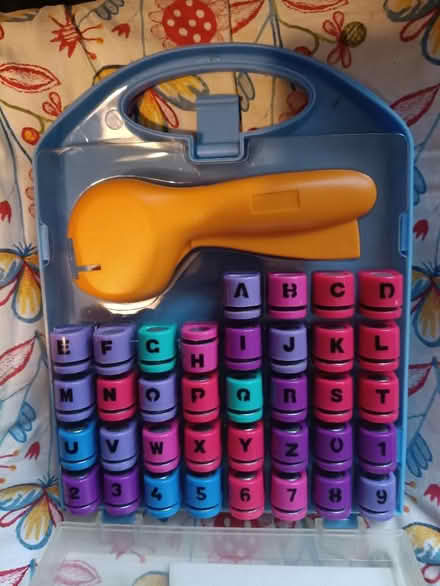 Photo of free Alphabet craft punch set (Buxted TN22) #1