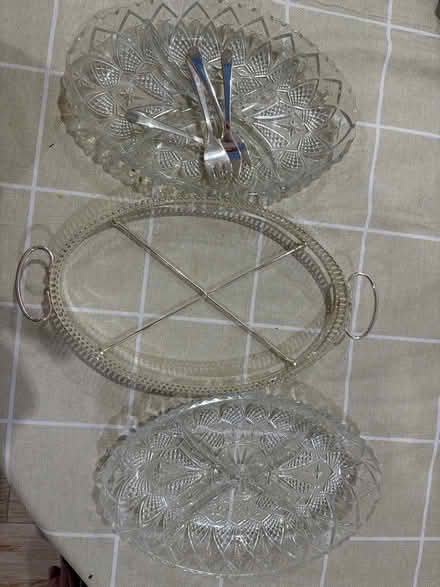 Photo of free Dry fruit dish glass new x2 (Southall UB1) #2