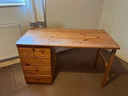 Photo of free Pine desk (Botley OX2) #1