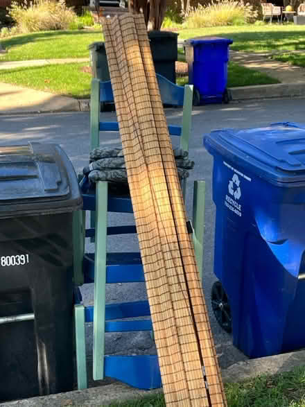 Photo of free 3 chairs and window shade (Clarendon/Lyon Village/) #1