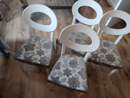 Photo of free No longer needed 4 chairs (Jennyfield HG3) #1