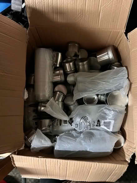 Photo of free Large Box of candle making items (Colchester CO4) #2