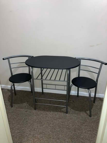 Photo of free Compact table with 2 chairs (Mapperley NG3) #2