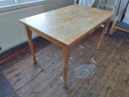 Photo of free wooden table (Prestonfield EH16) #2