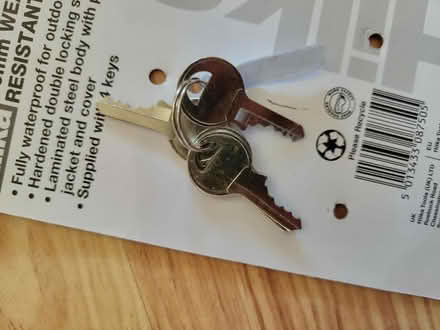 Photo of free Padlock (Pipers Ash CH2) #4