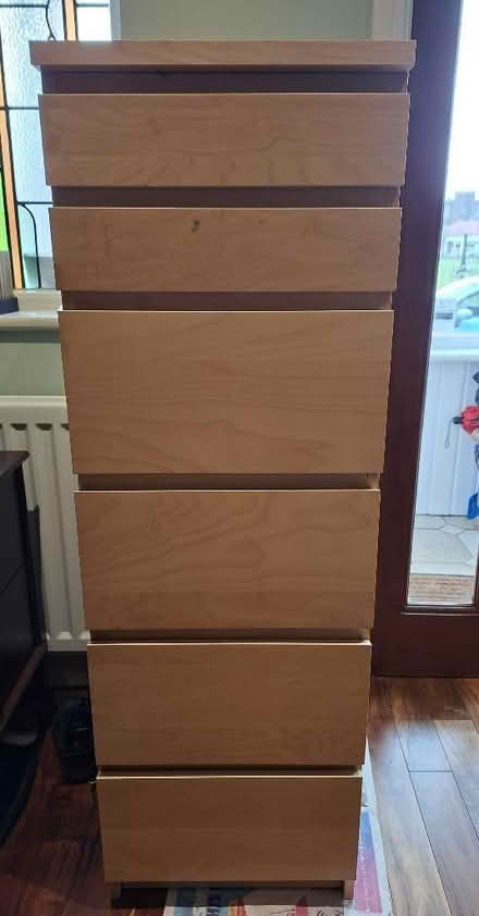 Photo of free Ikea Malm Tallboy Drawers (Gosforth NE3) #1