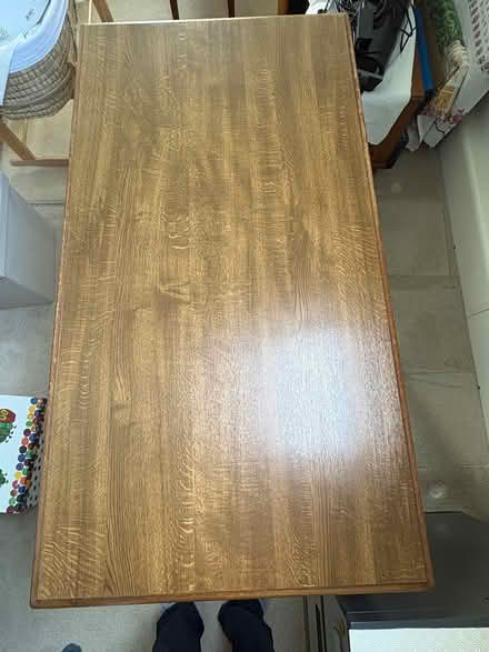 Photo of free Dark Oak Kitchen Table (Rustington) #1