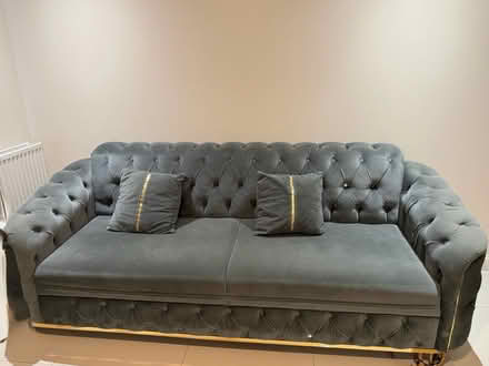 Photo of free 3 Seater Green Sofa Chair (Houghton Regis LU5) #3