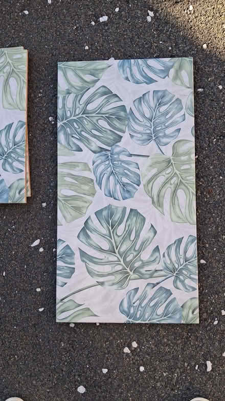 Photo of free Tiles with palm leaves. (Farlington PO6) #3