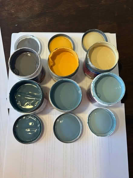 Photo of free Valspar sample paint pots (Poynton Sk12 1qb) #1
