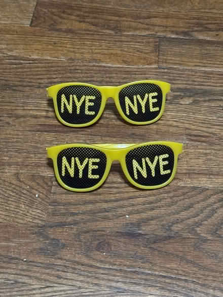 Photo of free New Year’s Eve Glasses (Clason Point Bronx NY) #1