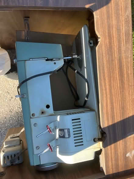 Photo of free Curb alert - vintage sewing machine (The East Mall) #3