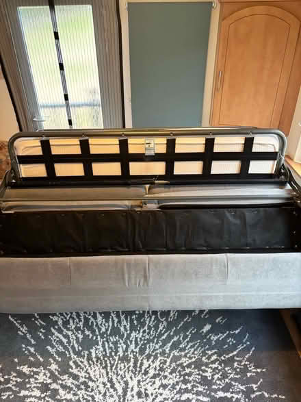 Photo of free Gray fabric sofa bed (Waterstock OX33) #2