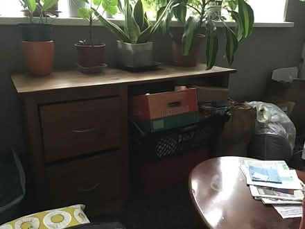 Photo of free Desk table with drawers (Firth park S5) #1