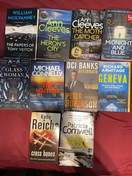 Photo of free 10 Crime Fiction Books (Clapham/Battersea SW8) #1
