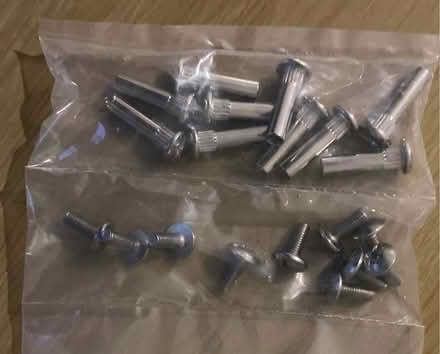 Photo of free 10 unused kitchen bathroom unit wall fixtures - connectors (Fiveways BN1) #1