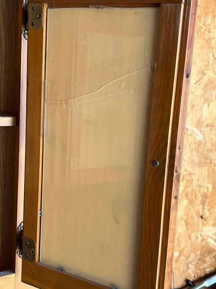 Photo of free Corner Cabinet (W. Poplar Rd., Sterling) #3