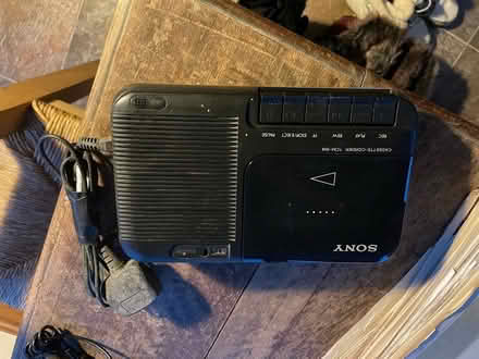 Photo of free Sony portable cassette player (Fairfield LA1) #1