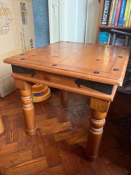Photo of free 2 solid wood coffee tables (Wallasey CH45) #4